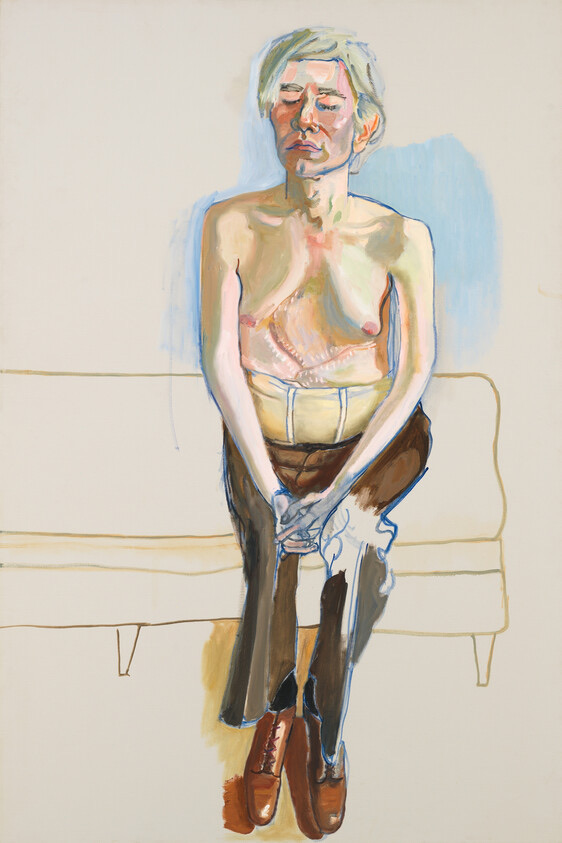 Alice Neel, Andy Warhol (1970)